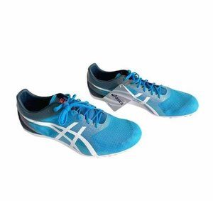 Asics Cosmoracer Blue Track Sneaker NWOB Sz 12